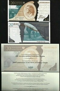 �|�[�����h 20 ZLOTYCH P-181 2009 ��ȉ� �V���p�� �L�O���y UNC NOTE+FOLDER