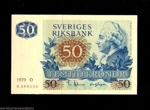 �X�E�F�[�f�� 50 �N���[�l P53 1970 �O�X�^�t 3 ������ UNC ��������������