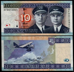 ���g�A�j�A 10 LITU P-65 2001 ���[�V���A���ԍ� UNC ���g�A�j�A�p�C���b�g��s�@����