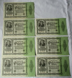 7�� 50000�}���N���� �x������ 1922�N Ro. No 79d �ʂ��ԍ� (135456)-