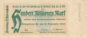 �P�[�j�q�X�x���N / �J���[�j���O���[�h - 1923 - 100000000 �}���N - �I�X�g�v���C�Z���A�h�C�c�A���V�A
