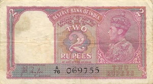 �C���h 2���s�[ 1937�N P 17a �V���[�Y A/76 Kg. G. VI ���ʎ��� QZ39
