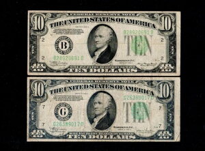 1934-C $10 1934-A �A�M������s�� (H120) 2��