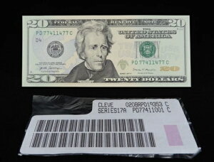 2017 A 20�h�� FRN �č����� PD 77411477 C RADAR Note D4 CU UNC