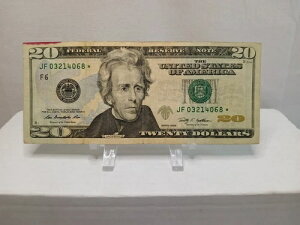 2009 $20 �W���N�\�� JF 03214068* �X�^�[�m�[�g �č��ʉ� �A�M���� �A�g�����^ 320k