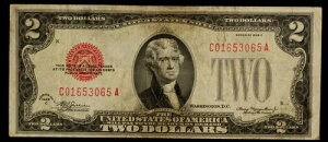 FR 1504 $2 1928 C �@�莆�� - CA �u���b�N �m���~���[�� - CA1919
