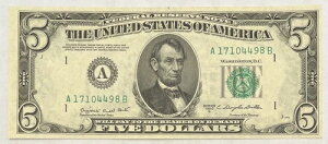 1950�N C $5 �N���X�v UNC �A�M������s�� SMITH/DILLON �č�����