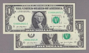 �}�b�`���O�y�A 43021 - TWO NOTES ZIP CODE SERIAL - GALENA OHIO - byFMPz430xy