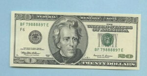 20�h������ BF 79888897 E ���[�_�[ 1996 �O���[�g�r�� UNC 4 8888