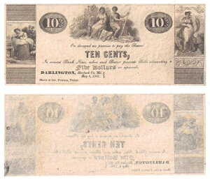 1841�N 10�Z���g T. W. & B. �V���o�[�E�W���j�A �_�[�����g�� �����[�����h����