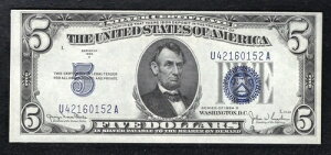 FR. 1654 1934-D 5�h�� �⌔ ���� ������