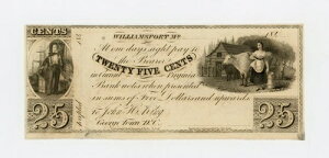 1840�N�� 25�Z���g �W�����E�M�����b�g - �E�B���A���Y�|�[�g�A�����[�����h�B �W���[�W�^�E���AD.C. AU