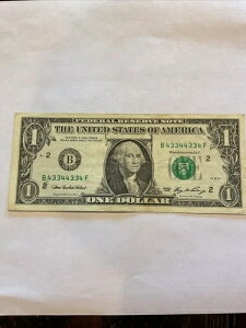 $1 2006 �o�C�i�����[�_�[���s�[�^�[ �t�@���V�[�V���A���ԍ� B 43344334 F