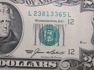 1985 $20 FRN L23813365L *��* �T���t�����V�X�R �_�u��L�t�� *�V�[�P���X�I�v�V�����w��