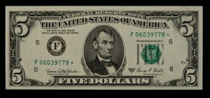 FR 1972-F* $5 1969 C �A�M������s�� �č� - �X�^�[�m�[�g - UNC - SKU-CA1313