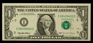 FR 1922-I $1 1995�N�A�M������s�� UNC �o�C�i�����[�_�[�}�b�`���O - CA1619