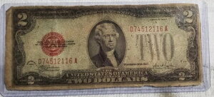 1928�N F $2 �@��ʉ� �ԕ��󎆕� �č��ʉ� 2�h�� 1928F ���� 60