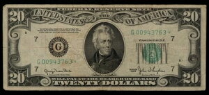 FR 2059-G* 20�h�� 1950�N �č��A�M������s�� - �X�^�[�m�[�g - �V��SN - CA1689