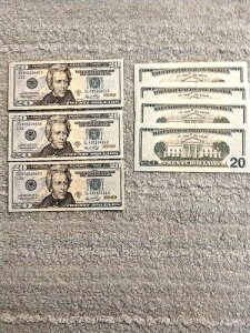 2006 $20 FRN'S SF(L) DISTR *�A��S/N'S* 2��GEM CU 4-NOTE���b�g����