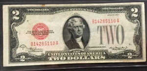 Fr. 1504 $2 1928 C �_���X�̕č��Ԉ󎆕�2���A���[���L��