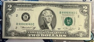 1976�N $2 �j���[���[�N �t���b�p�[�m�[�g �N���X�v UNC(B99969060C)