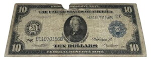 1914�N $10��^�u���[�V�[���A�M������s�����A�j���[���[�N�A�j���[���[�N (SKU N135-)