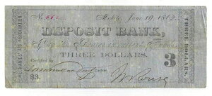 1862�N�f�|�W�b�g�o���N�A�A���o�}�B���[�r�� - �������ԍ�662��3�h���̔p�~���� - 04776