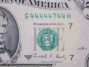 1988A $5 G44444744H * �G���W�F�� 4's Seq �w���I�v�V���� * ������-