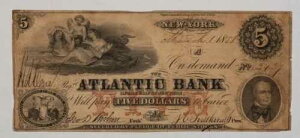 1858�N �j���[���[�N�s �A�g�����e�B�b�N��s���s 5�h������ �U���i NY7090-25- CA1042