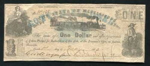 1862�N �~�V�V�b�s�B�ȉԒS�� 1�h������ �W���N�\���A�~�V�V�b�s�B �p�~�����iB�j