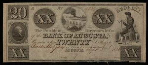 1836�N �W���[�W�A�B�I�[�K�X�^��s���s 20�h������ �c���ԍ� GA1520-31 - CA1091
