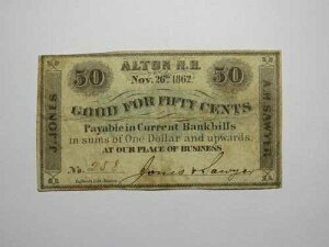 1862�N�A�j���[�n���v�V���[�B�A���g�����s��50�Z���g�����i�p�~���ꂽ�ʉ݁j�r���E�W���[���Y���\�[���[