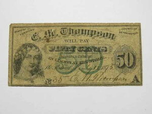 1875�N�A�o�[�����g�B�m�[�X�E�|�E�i�����s��50�Z���g�����i���ʉ݁j E.M.�g���v�\��