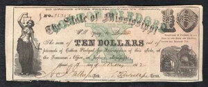 1862�N �~�V�V�b�s�B�ȉԒS��10�h������ �W���N�\���A�~�V�V�b�s�B �p�~����