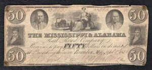 1838�N �~�V�V�b�s�E�A���h�E�A���o�}�S����� �u�����h���A�~�V�V�b�s�B 50�h�� �p�~����