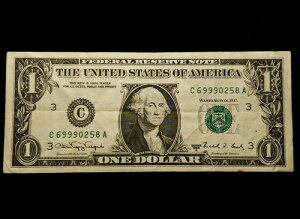 1988A $1 �E�F�u�m�[�g FRN C69990258A - ���� 11 - �^�t�ȃ��� - CA �u���b�N 4/2 - CA724