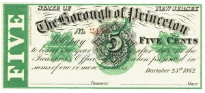 5�Z���g �N���X�}�X�̓� 1862�N �j���[�W���[�W�[�B �v�����X�g�� �O���[�� �I�[�o�[�v�����g #2116