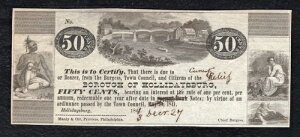 1841�N 50�Z���g �y���V���x�j�A�B�z���f�[�Y�o�[�O������ �p�~���ꂽ����