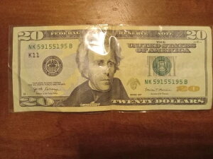 �킠�A��������ABINARY 2017 Fancy Note 20.00�A�V���A���ԍ� NK 5915-5915�B