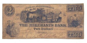 1859�N �}�T�`���[�Z�b�c�B���[�E�F���̃}�[�`�����c��s - 2�h�������i�p�~�jNo.746