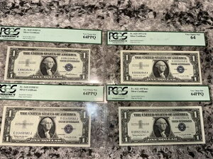 1�h���⌔�i4���j���b�g PCGS Very Choice New 64 Estate Sale