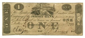 1818 Jersey Bank Jersey City New Jersey NJ $1����x�ꎆ�� (65145)