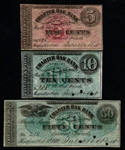 �i3�j5�Z���g�A10�Z���g�A50�Z���g 1862�N���� �I�[�N��s�A�n�[�g�t�H�[�h�A�R�l�`�J�b�g�B �p�~�����I