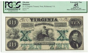 1862�N�o�[�W�j�A�B�����Ȏ��� - �����ʉ� - CR9 �ɂ߂ėǍD��PCGS 45