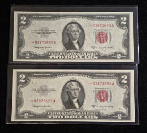 1953�N C $2 ���b�h�V�[���X�^�[�m�[�g 2�{�A��