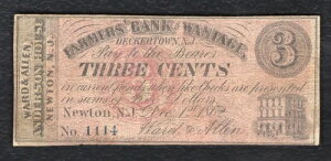 1862�N 3�Z���g �t�@�[�}�[�Y�o���N�E�I�u�E�E�H���e�[�W �f�b�J�[�^�E���A�j���[�W���[�W�[�B �p�~���ꂽ����