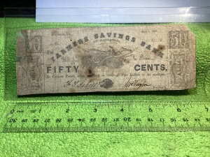 1861�N �o�[�W�j�A�B���b�`�����h�̃t�@�[�}�[�Y���~��s���s 50�Z���g�����i�p�Łj