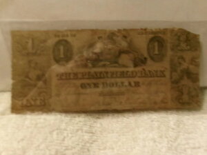 �{�� The Plainfield Bank 1�h�� 1843 �j���[�W���[�W�[-