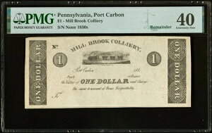 �|�[�g�J�[�{���APA-Mill Brook Colliery $1 183_ �c��PMG �ɍ� 40-