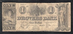 1844�N 1�h�� DROVERS BANK OF CATTARAUGUS CO OLEAN, NY ������ *��*